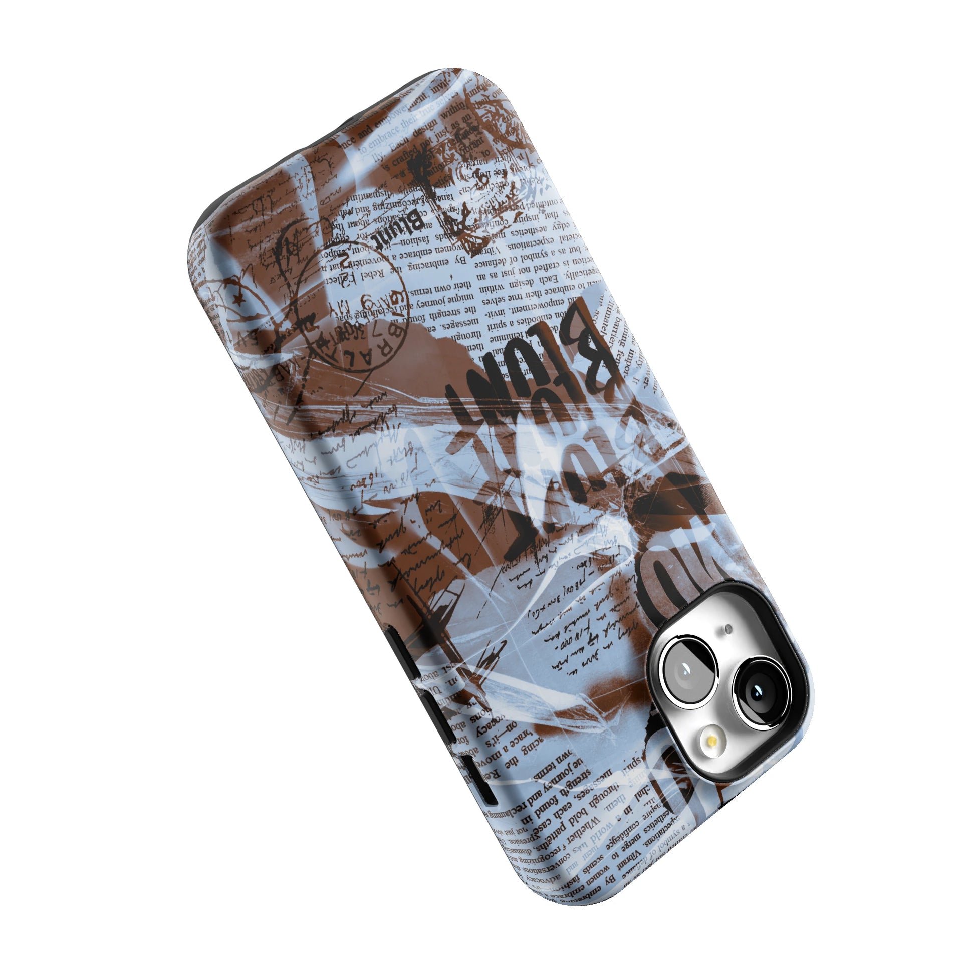 Blue Love Letter iPhone Case gallery - Iphone_14_Iphone_5