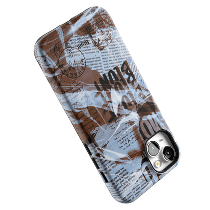 Blue Love Letter iPhone Case gallery - Iphone_14_Mini_Air_Plus_5