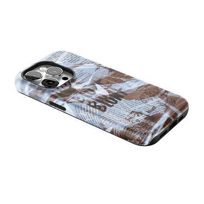 Blue Love Letter iPhone Case gallery - Iphone_14_Pro_2