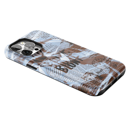 Blue Love Letter iPhone Case gallery - Iphone_14_Pro_Max_2