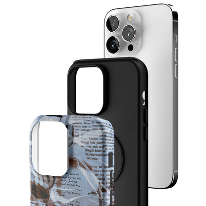 Blue Love Letter iPhone Case gallery - Iphone_14_Pro_Max_3