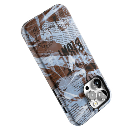 Blue Love Letter iPhone Case gallery - Iphone_14_Pro_Max_5