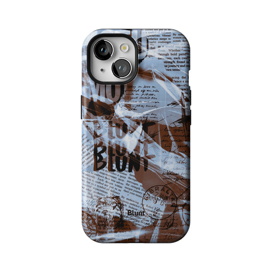 Blue Love Letter iPhone Case gallery - Iphone_15_Iphone_1