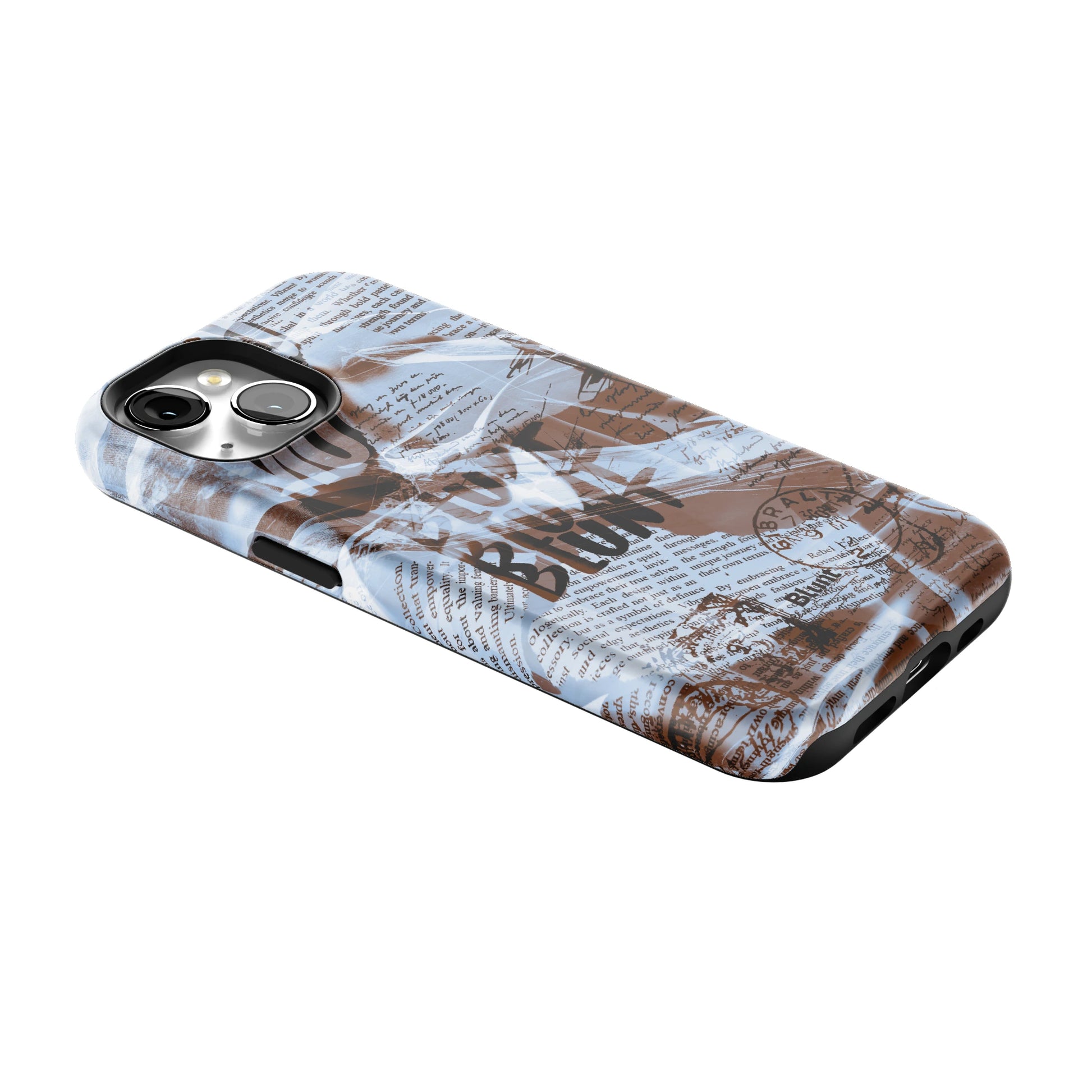 Blue Love Letter iPhone Case gallery - Iphone_15_Iphone_2