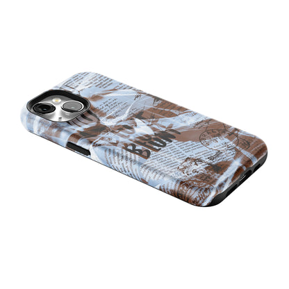 Blue Love Letter iPhone Case gallery - Iphone_15_Iphone_2