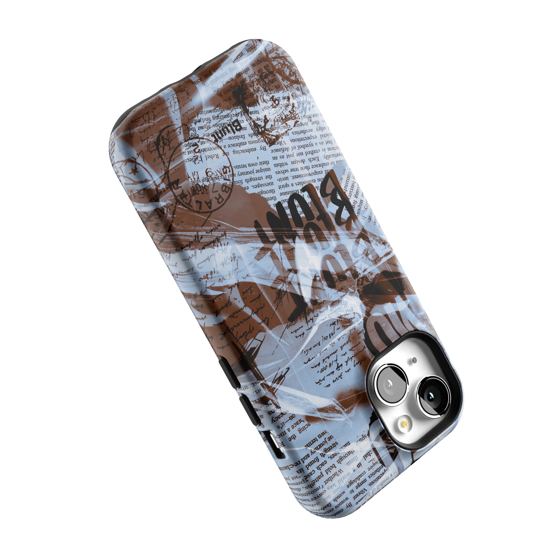 Blue Love Letter iPhone Case gallery - Iphone_15_Iphone_5