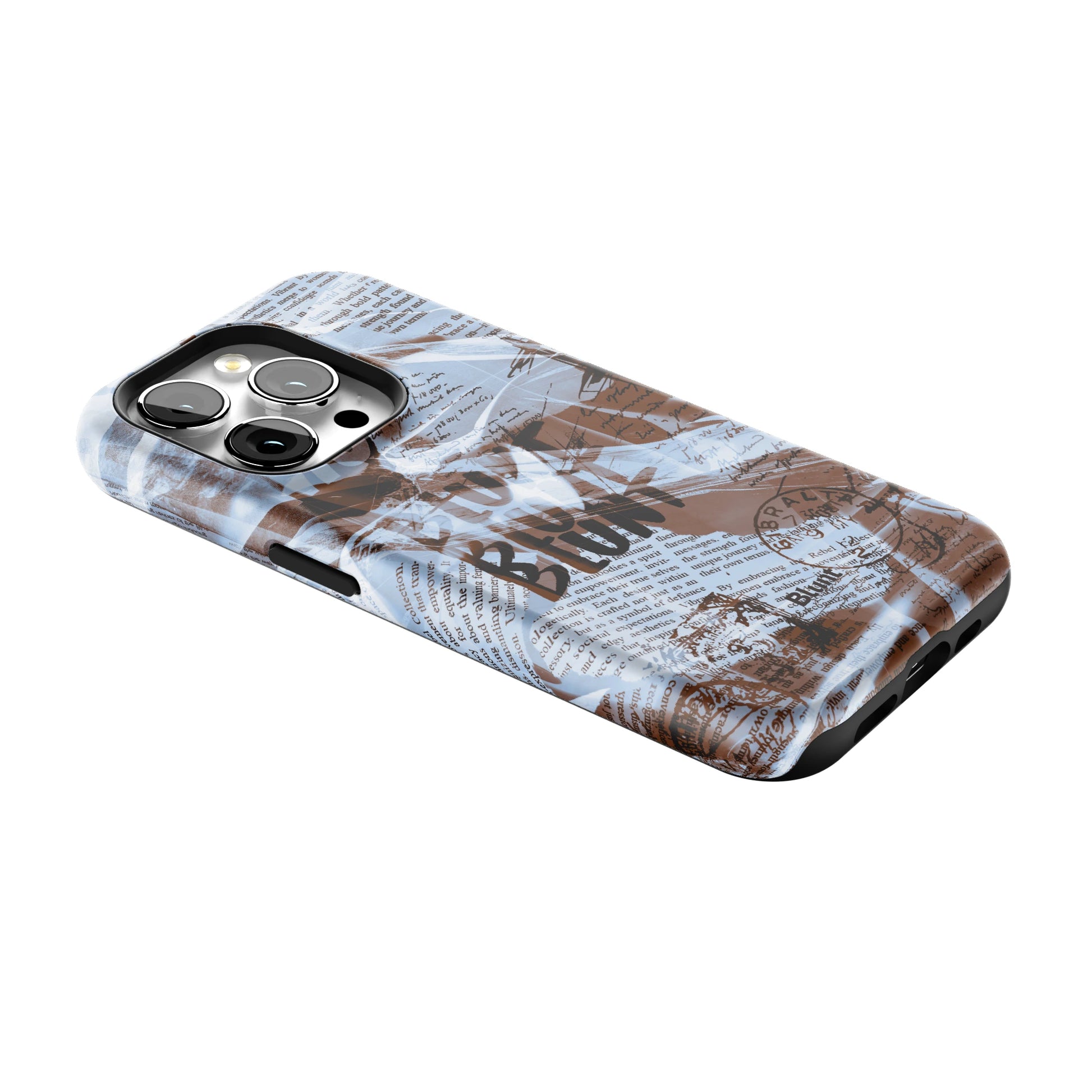 Blue Love Letter iPhone Case gallery - Iphone_15_Pro_2