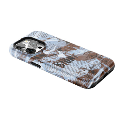 Blue Love Letter iPhone Case gallery - Iphone_15_Pro_2