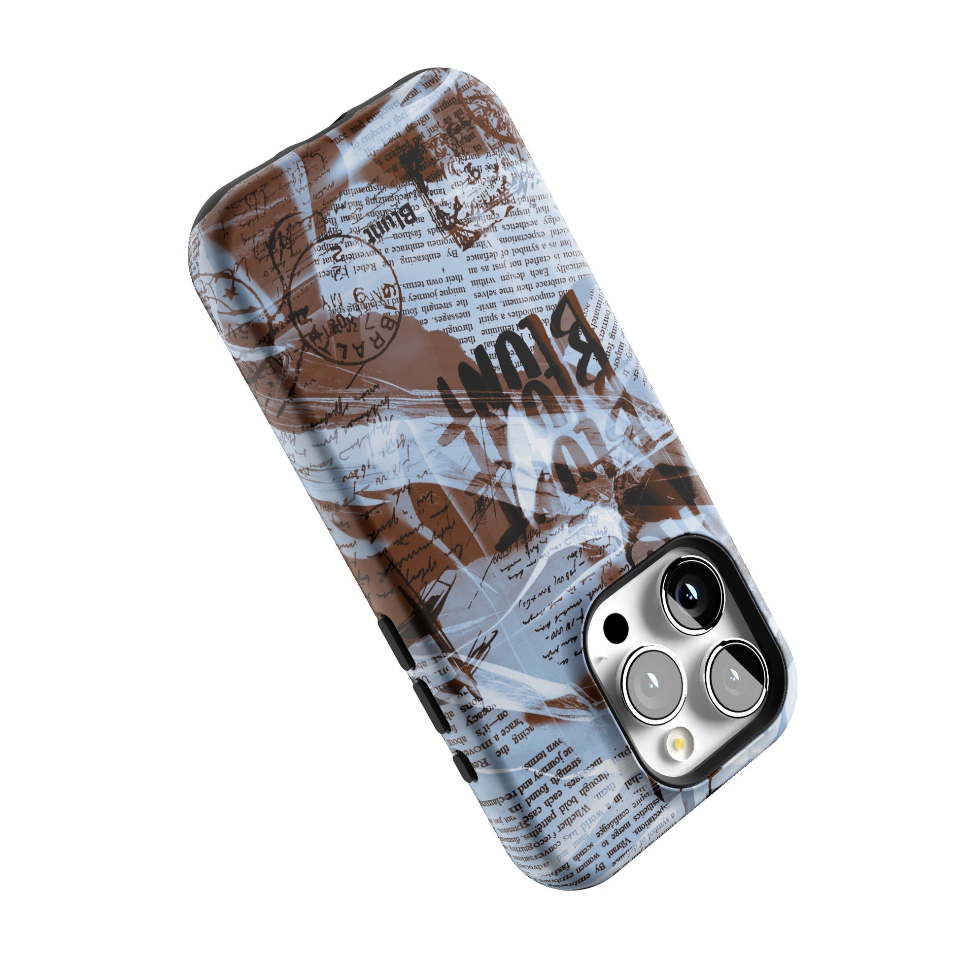 Blue Love Letter iPhone Case gallery - Iphone_15_Pro_5