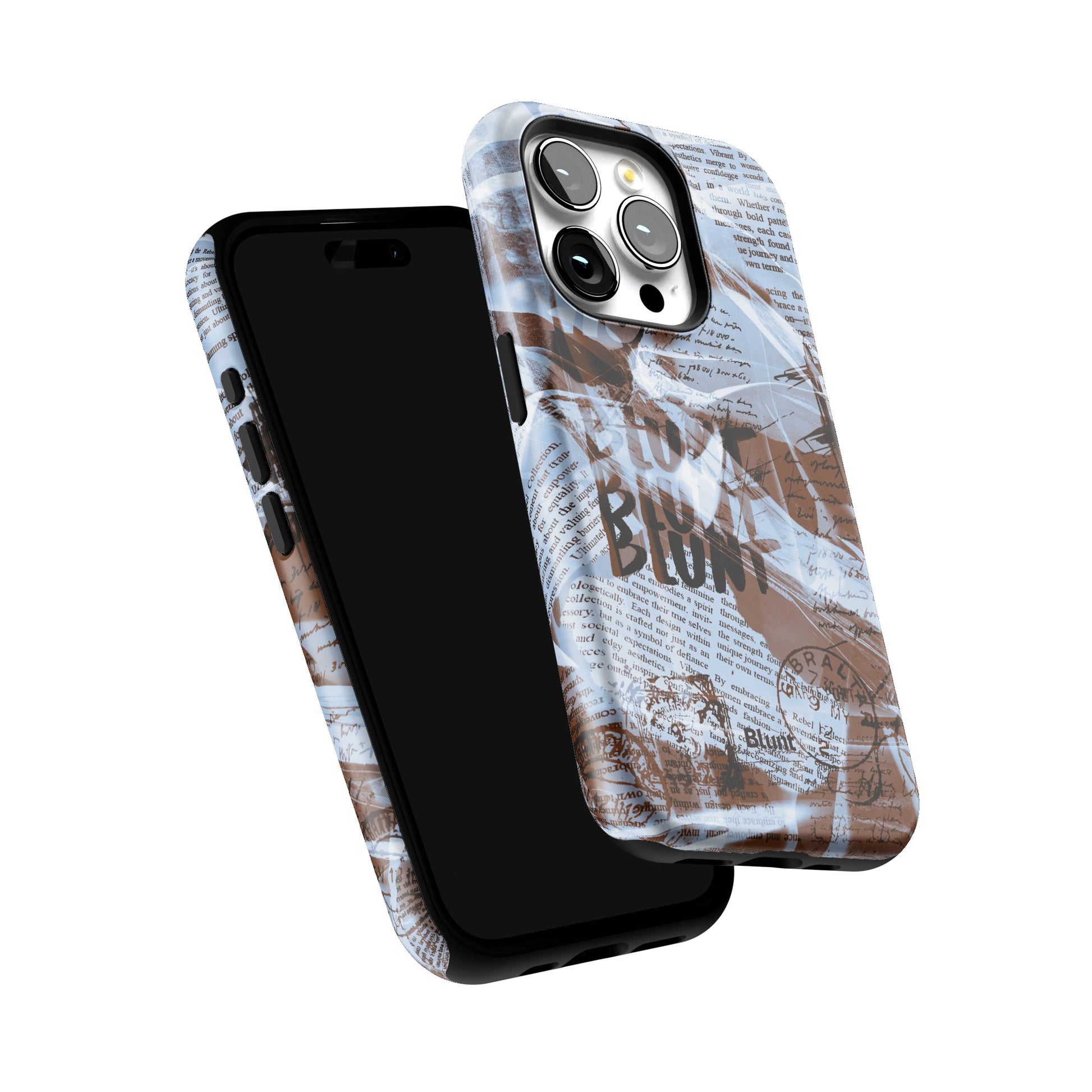 Blue Love Letter iPhone Case gallery - Iphone_15_Pro_6