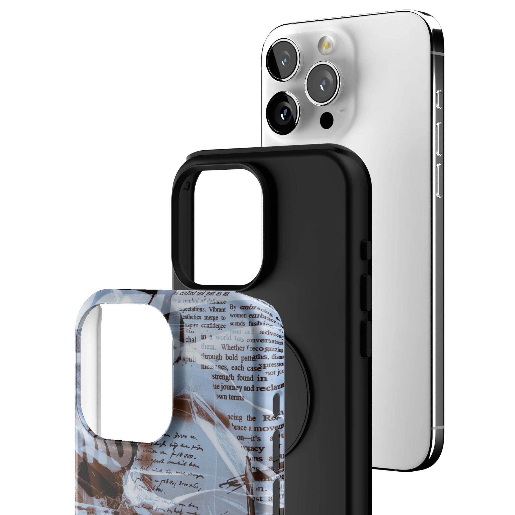 Blue Love Letter iPhone Case gallery - Iphone_15_Pro_Max_3