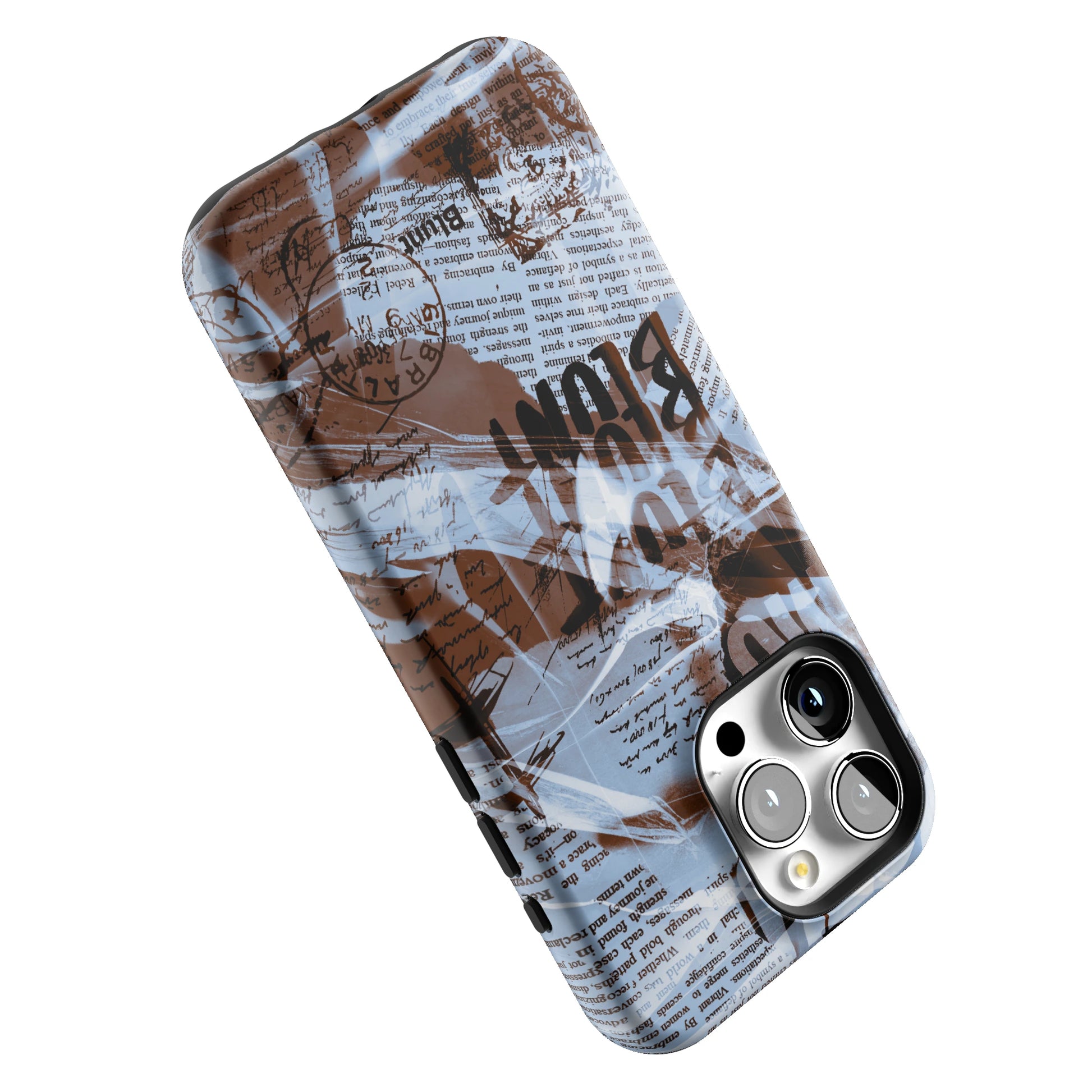 Blue Love Letter iPhone Case gallery - Iphone_15_Pro_Max_5