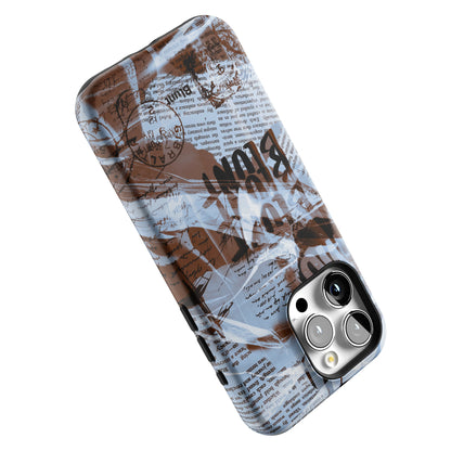 Blue Love Letter iPhone Case gallery - Iphone_15_Pro_Max_5