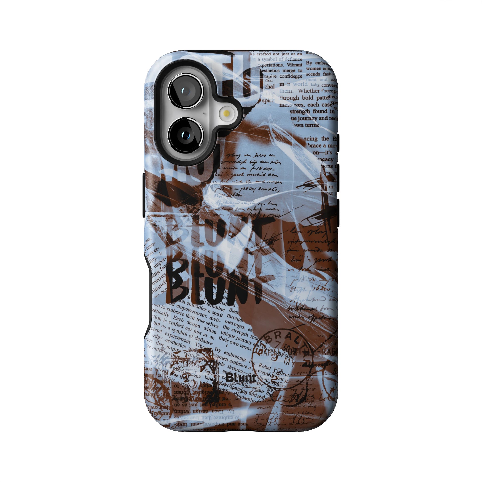Blue Love Letter iPhone Case gallery - Iphone_16_Iphone_1