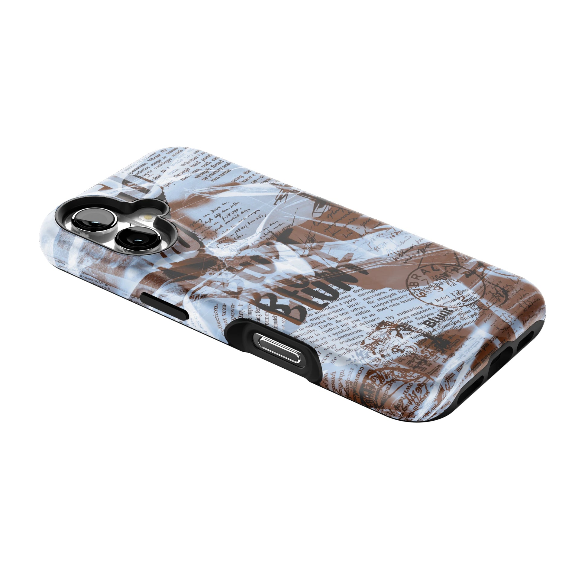 Blue Love Letter iPhone Case gallery - Iphone_16_Iphone_2