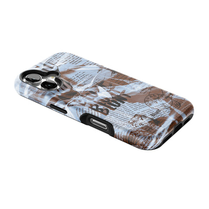 Blue Love Letter iPhone Case gallery - Iphone_16_Iphone_2