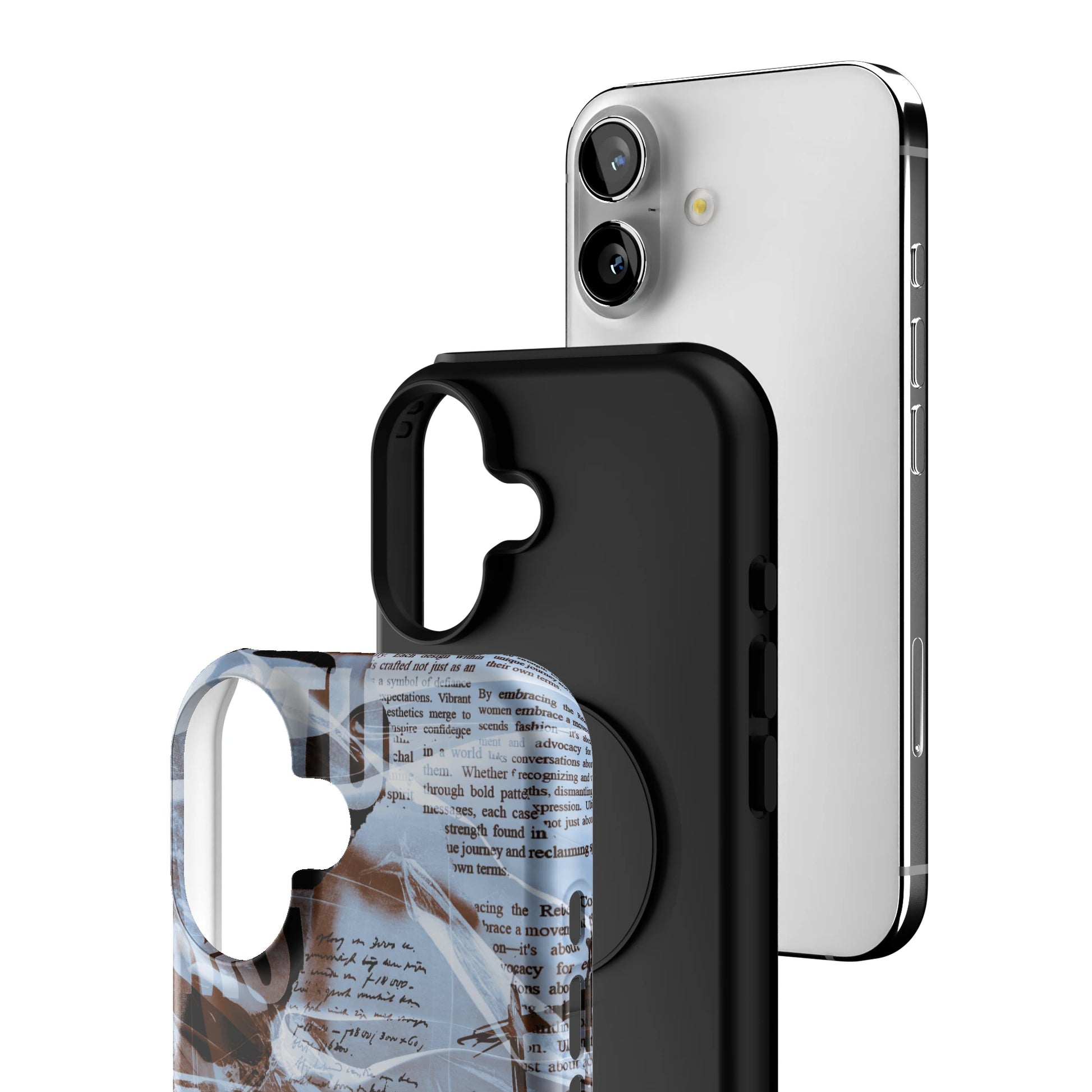 Blue Love Letter iPhone Case gallery - Iphone_16_Iphone_3