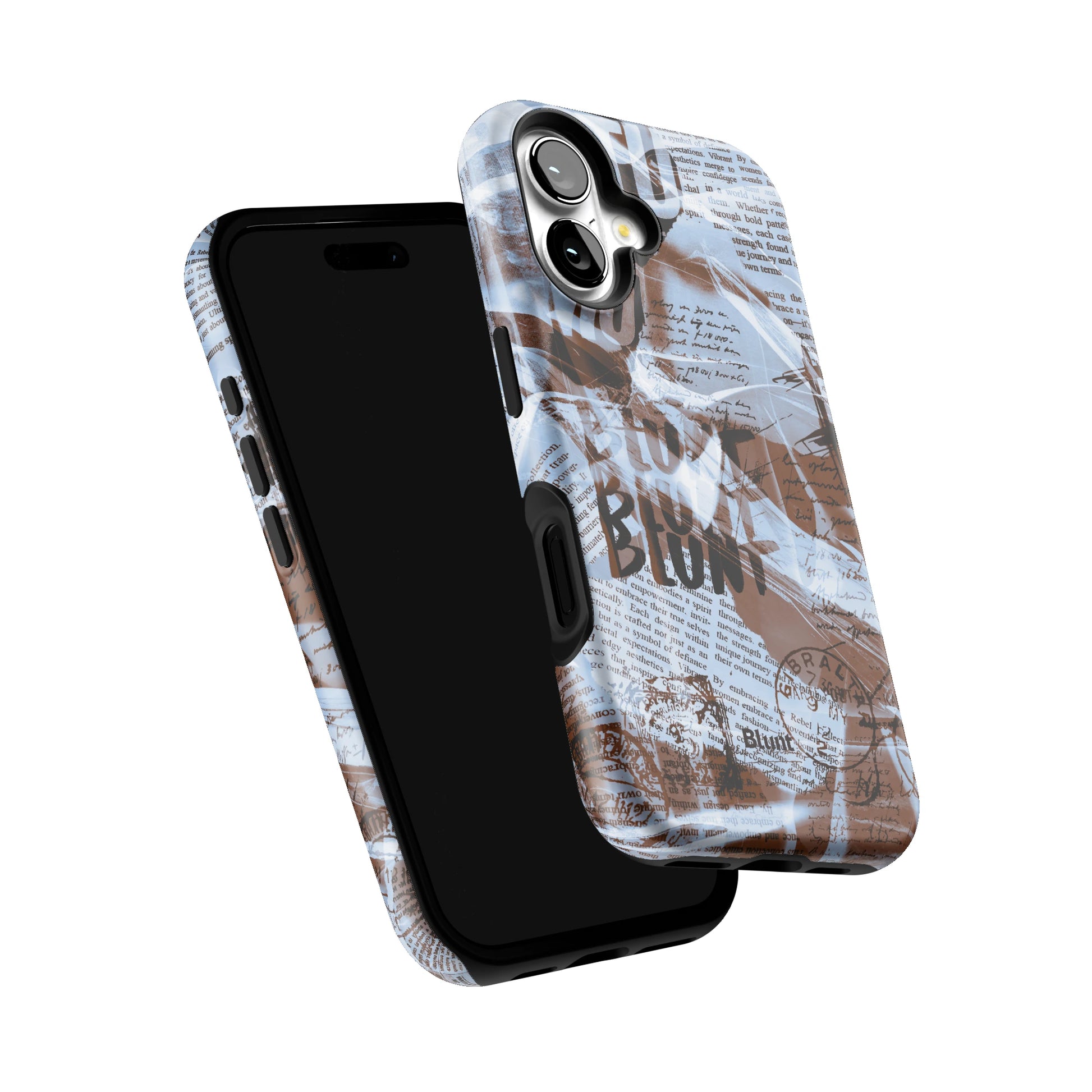 Blue Love Letter iPhone Case gallery - Iphone_16_Iphone_6