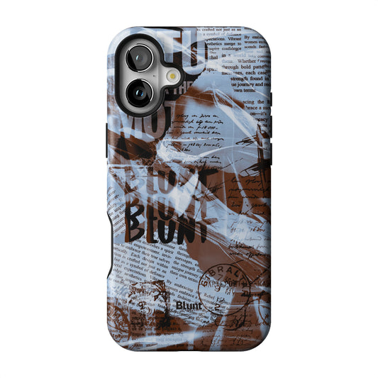 Blue Love Letter iPhone Case gallery - Iphone_16_Mini_Air_Plus_1