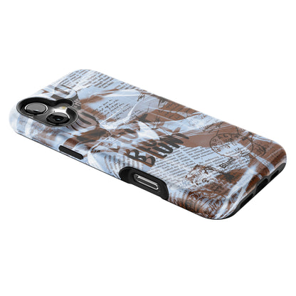 Blue Love Letter iPhone Case gallery - Iphone_16_Mini_Air_Plus_2