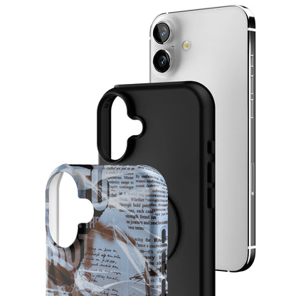 Blue Love Letter iPhone Case gallery - Iphone_16_Mini_Air_Plus_3