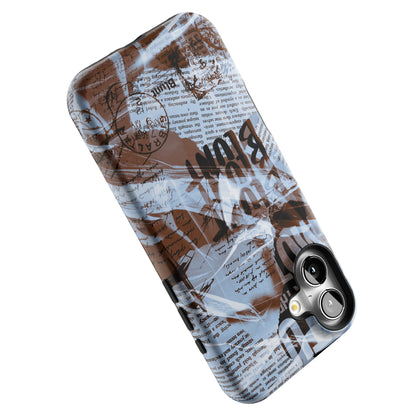 Blue Love Letter iPhone Case gallery - Iphone_16_Mini_Air_Plus_5