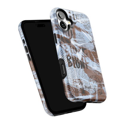 Blue Love Letter iPhone Case gallery - Iphone_16_Mini_Air_Plus_6