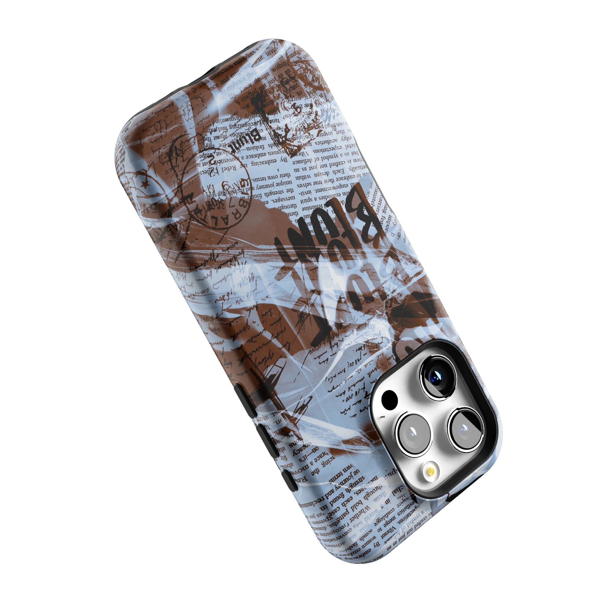 Blue Love Letter iPhone Case gallery - Iphone_16_Pro_5