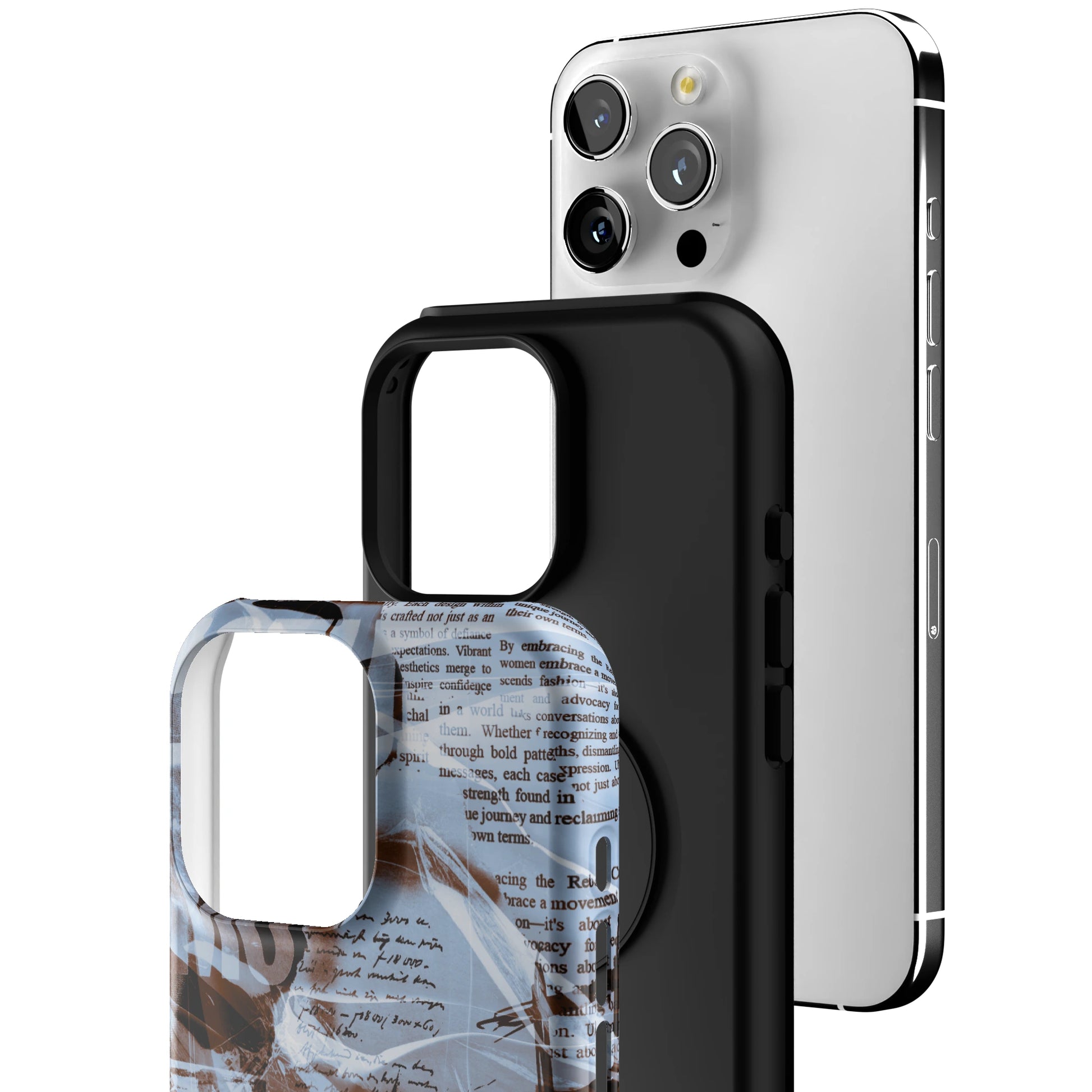 Blue Love Letter iPhone Case gallery - Iphone_16_Pro_Max_3