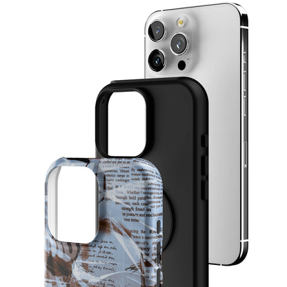 Blue Love Letter iPhone Case gallery - Iphone_16_Pro_Max_3