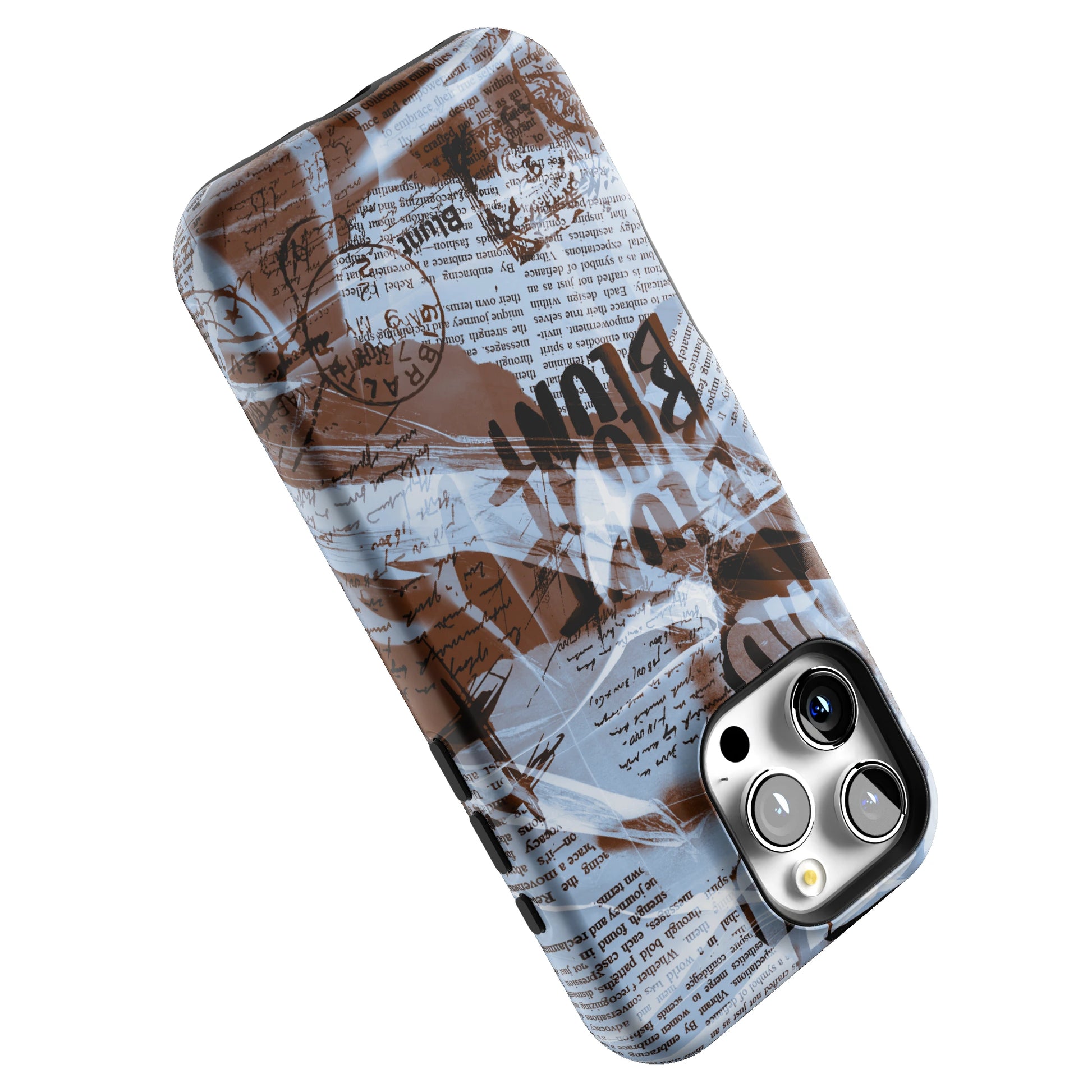Blue Love Letter iPhone Case gallery - Iphone_16_Pro_Max_5