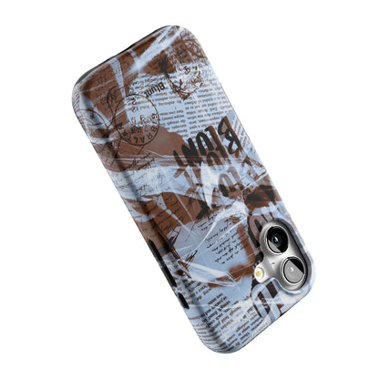 Blue Love Letter iPhone Case gallery - Iphone_17_Iphone_5