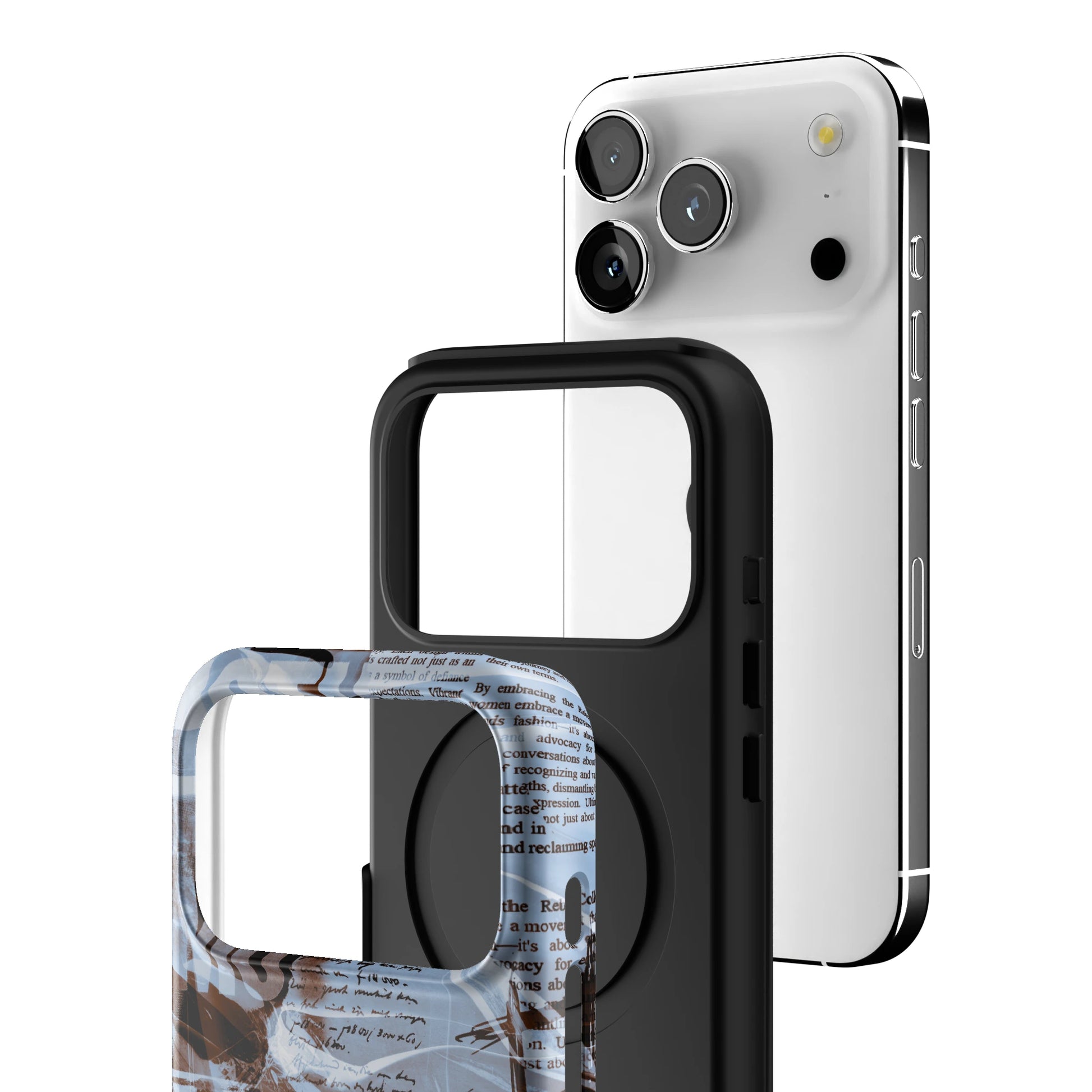 Blue Love Letter iPhone Case gallery - Iphone_17_Pro_3