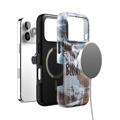Blue Love Letter iPhone Case gallery - Iphone_17_Pro_4