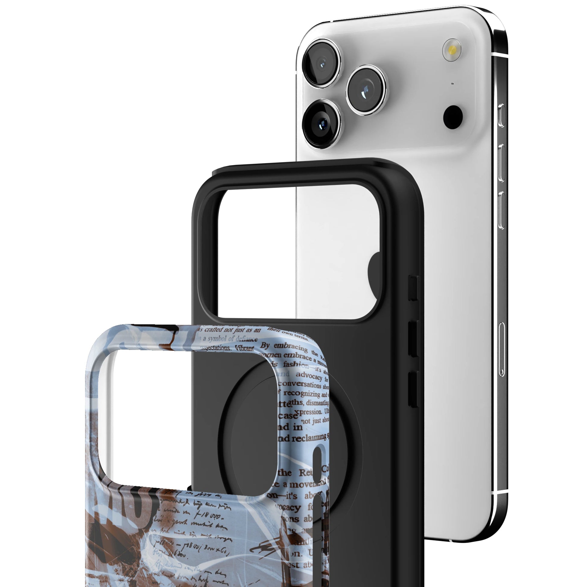Blue Love Letter iPhone Case gallery - Iphone_17_Pro_Max_3