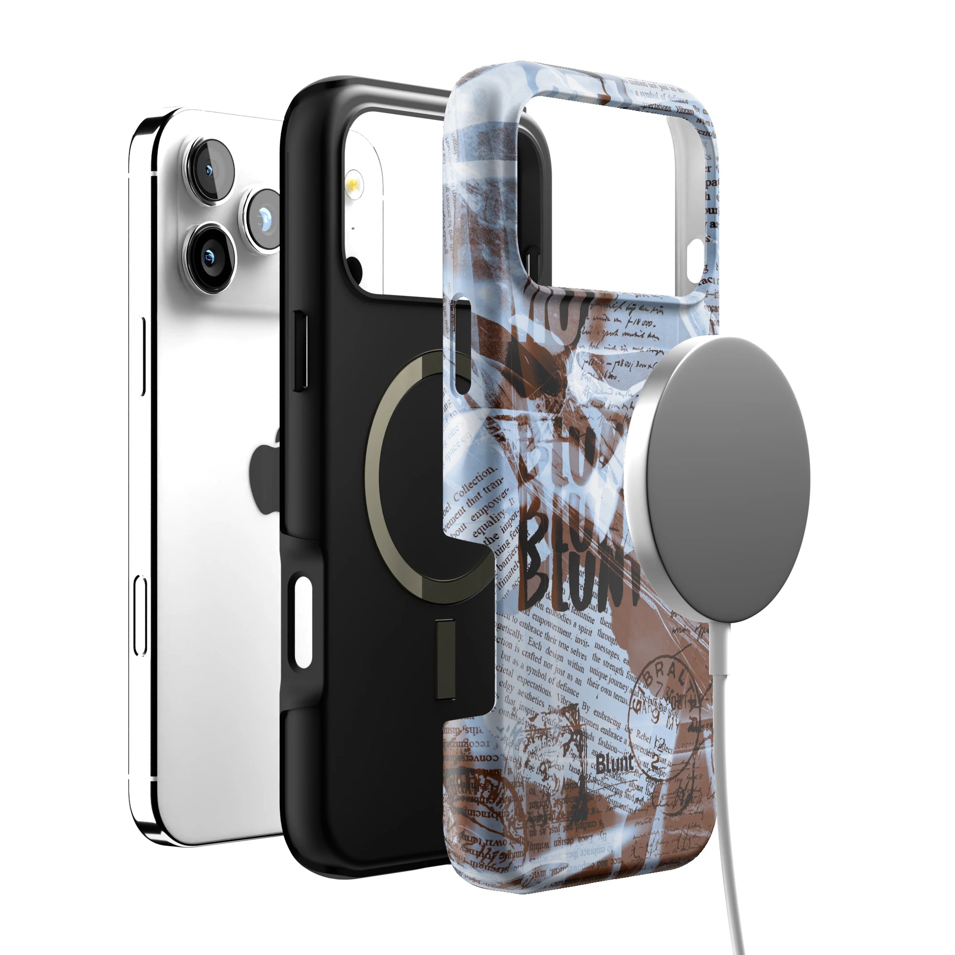 Blue Love Letter iPhone Case gallery - Iphone_17_Pro_Max_4