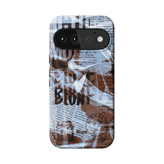 Blue Love Letter Pixel Case - Blunt Cases