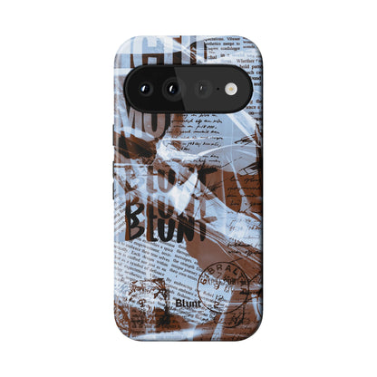 Blue Love Letter Pixel Case - Blunt Cases