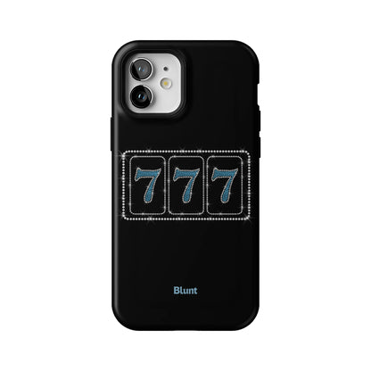 Blue Lucky 777 iPhone Case gallery - Iphone_12_Iphone_1