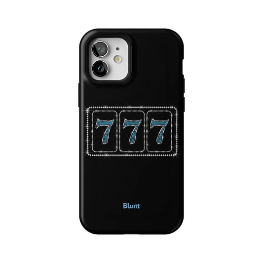 Blue Lucky 777 iPhone Case gallery - Iphone_12_Iphone_1