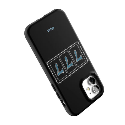 Blue Lucky 777 iPhone Case gallery - Iphone_12_Iphone_5