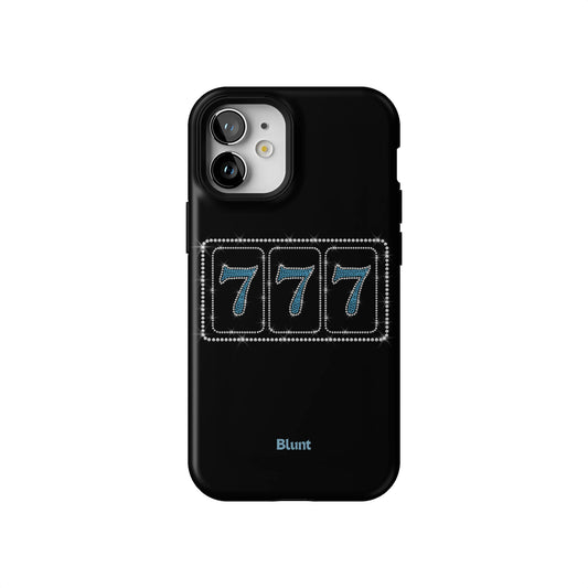 Blue Lucky 777 iPhone Case gallery - Iphone_12_Mini_Air_Plus_1