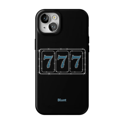 Blue Lucky 777 iPhone Case gallery - Iphone_14_Mini_Air_Plus_1