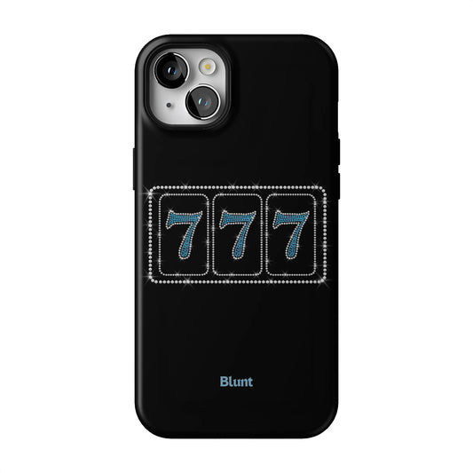 Blue Lucky 777 iPhone Case gallery - Iphone_14_Mini_Air_Plus_1