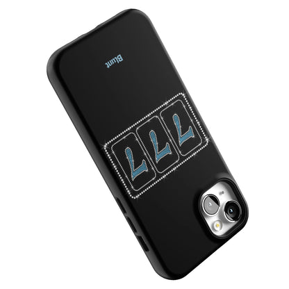 Blue Lucky 777 iPhone Case gallery - Iphone_14_Mini_Air_Plus_5