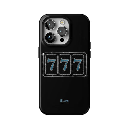 Blue Lucky 777 iPhone Case gallery - Iphone_14_Pro_1