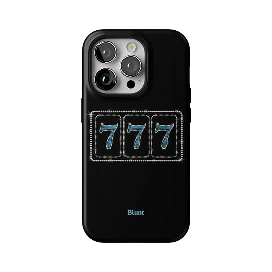 Blue Lucky 777 iPhone Case gallery - Iphone_14_Pro_1