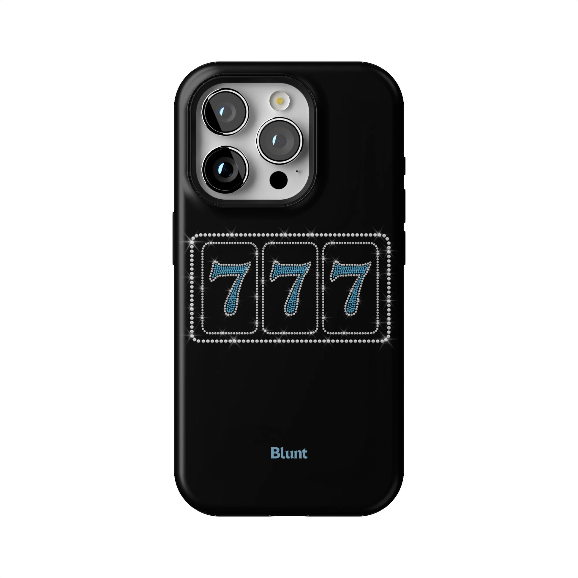 Blue Lucky 777 iPhone Case gallery - Iphone_15_Pro_1