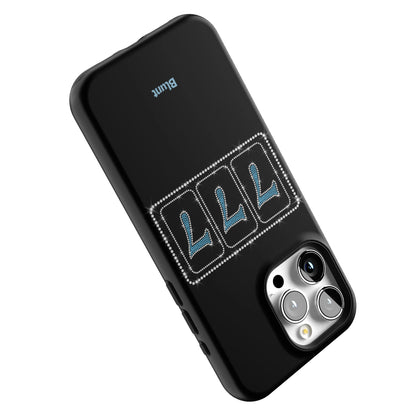 Blue Lucky 777 iPhone Case gallery - Iphone_15_Pro_Max_5