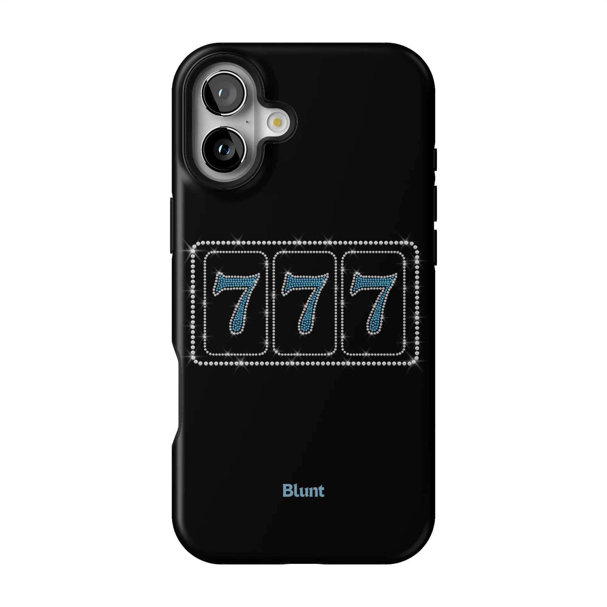 Blue Lucky 777 iPhone Case gallery - Iphone_16_Mini_Air_Plus_1
